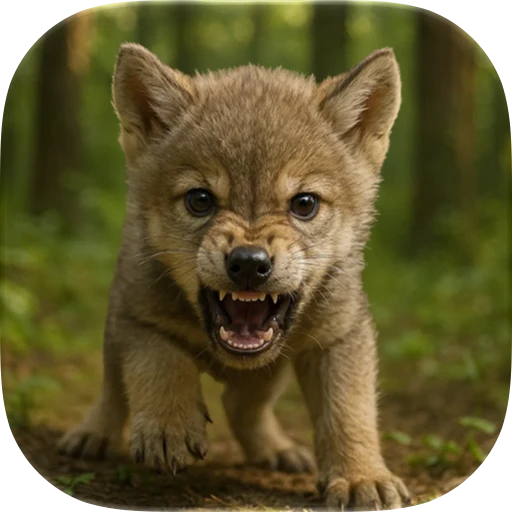 The Wolf app icon