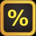 Tip Calculator % Gold app icon