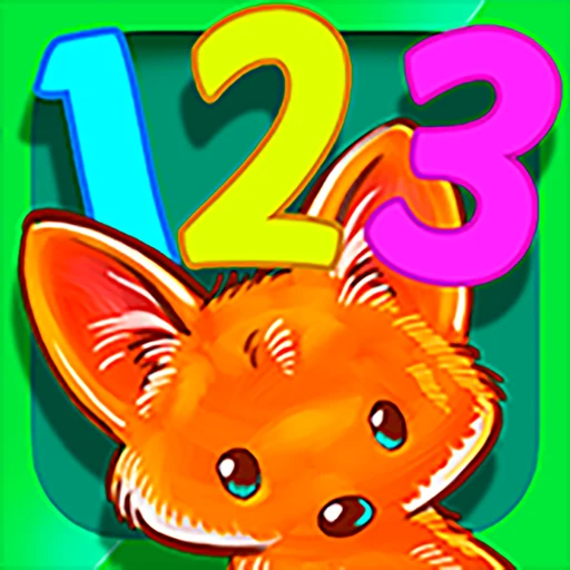 Toddler learning kids games app icon