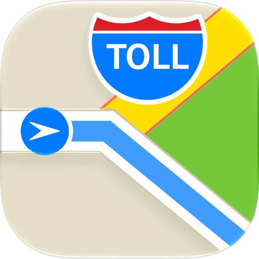 Toll Calculator GPS Navigation app icon