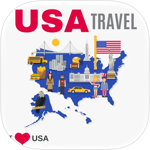 USA Travel app icon