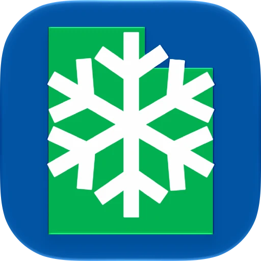 Utah Snow Map app icon