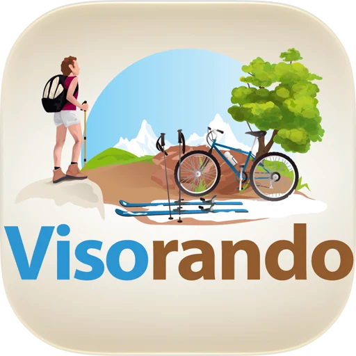 Visorando Walking Routes app icon