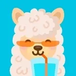 Water tracker Waterllama app icon