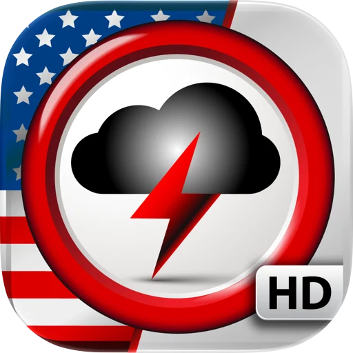 Weather Alert Map USA app icon