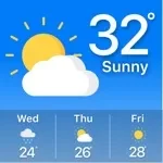 Weather forecast app icon