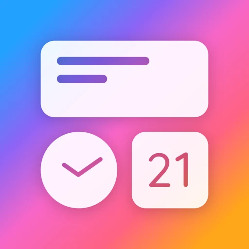 Widget+ Custom HomeScreen app icon