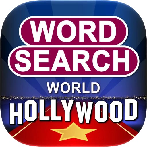 Word Search World Hollywood app icon