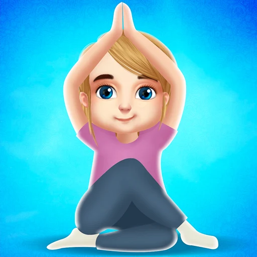 Yoga For Kids Daily Fitness app icon