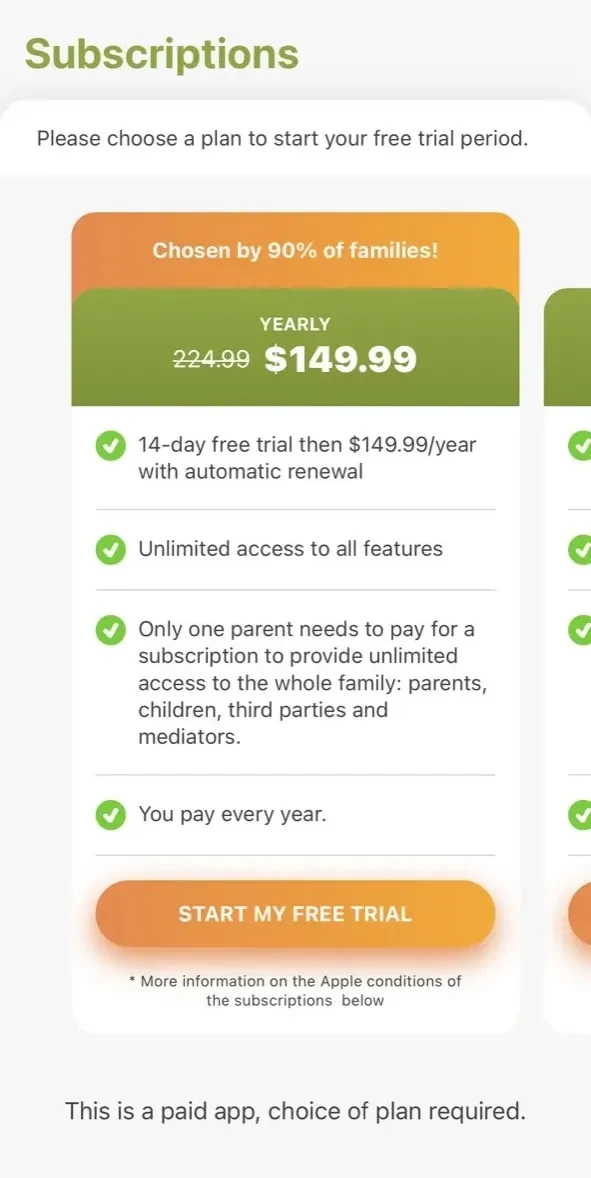 2houses paywall screen