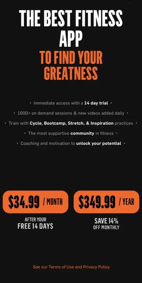AARMY paywall screen