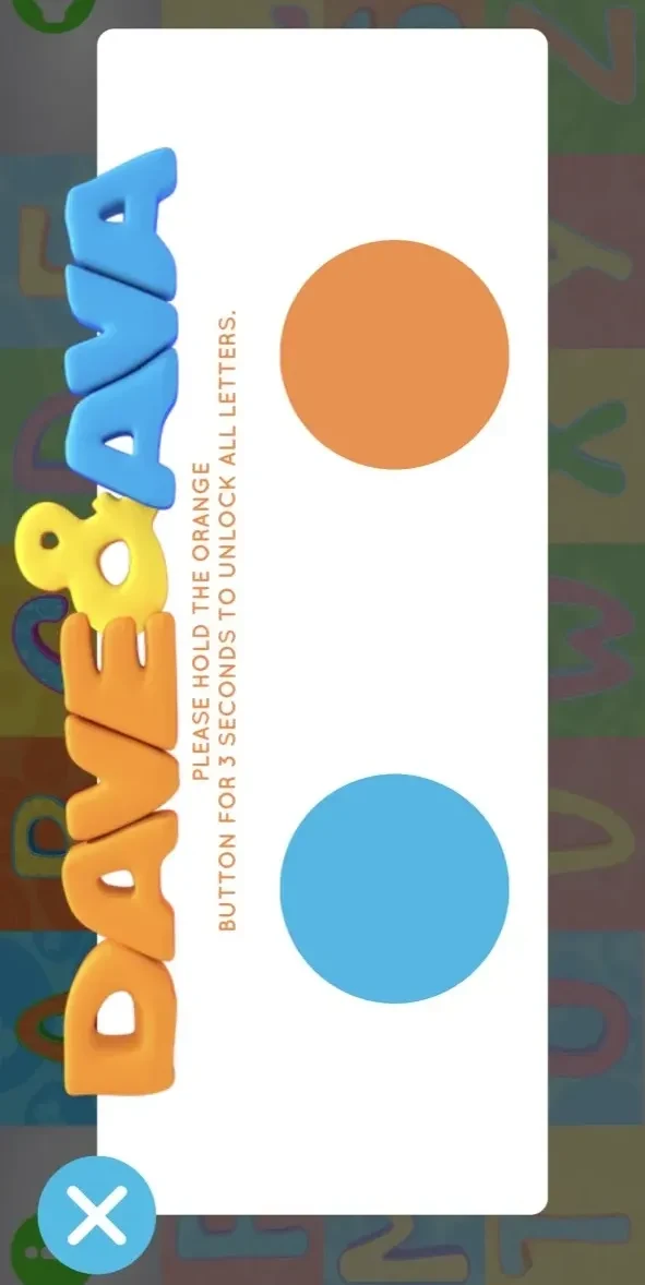 ABC Tracing from Dave paywall screen