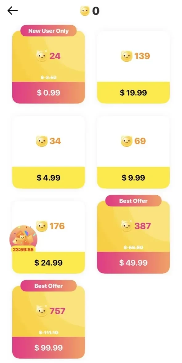 Adult Live Video Chat-Camsoda paywall screen