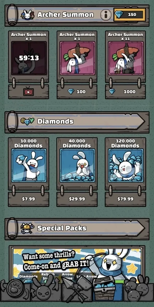 Archer Forest paywall screen