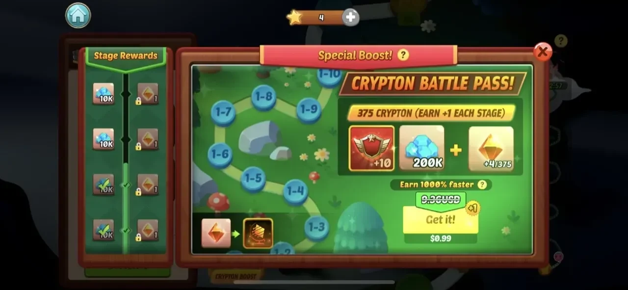 Athene AI Heroes paywall screen