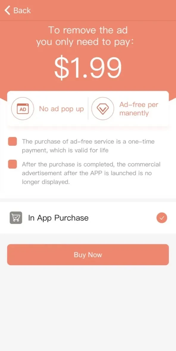 Athome Camera Pro paywall screen