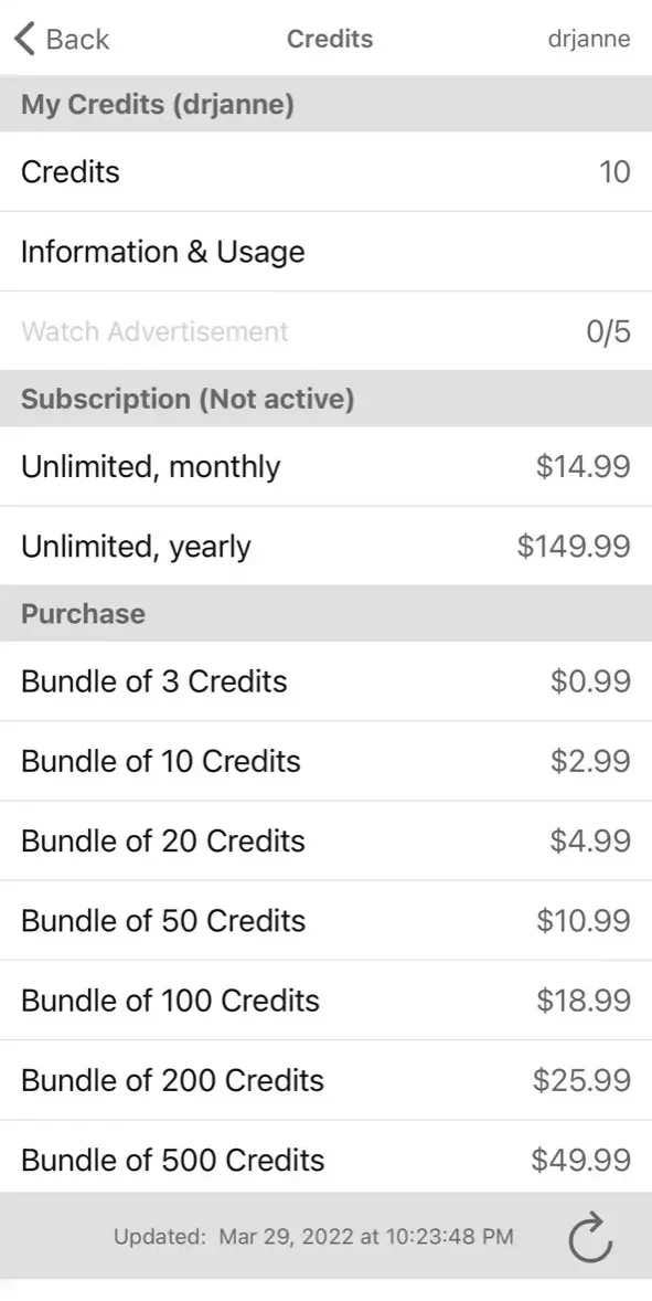 Auction Bid Sniper paywall screen