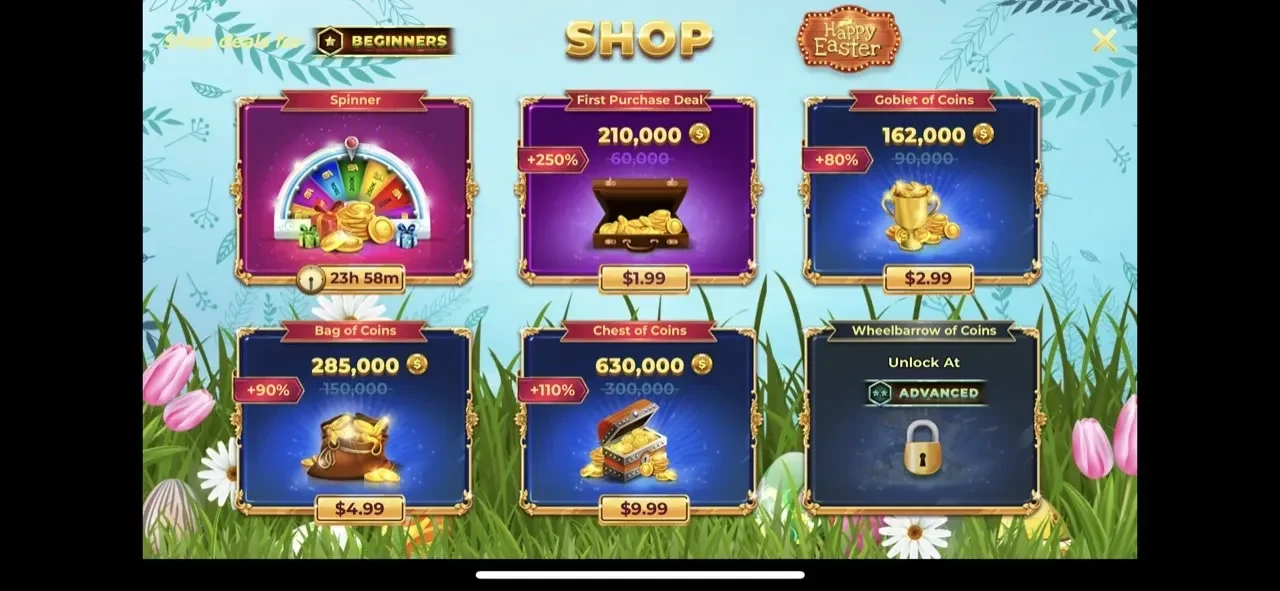 Backgammon King Online paywall screen