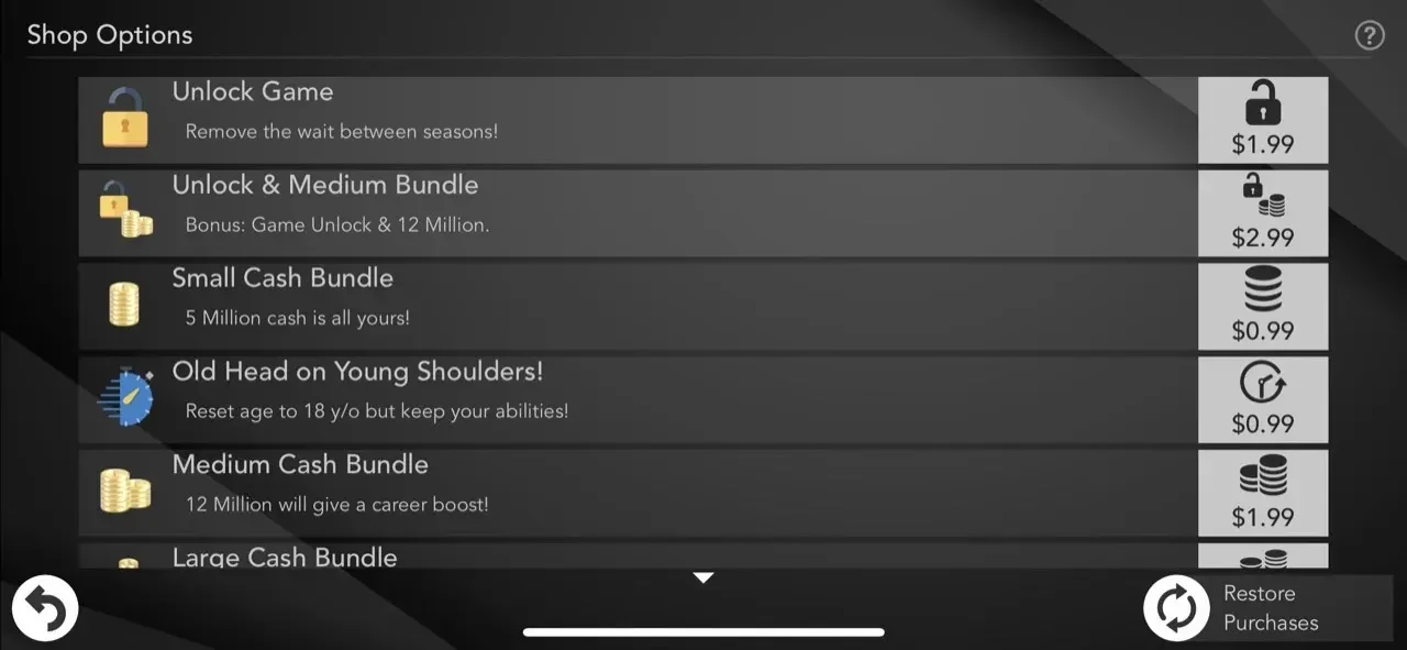 Basketball Superstar paywall screen