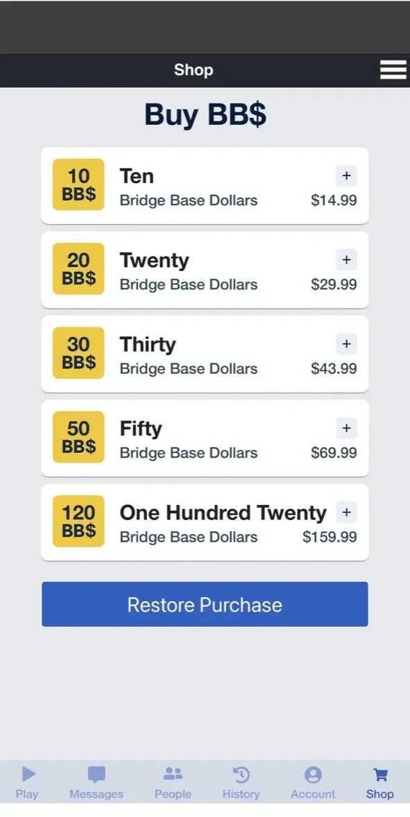 BBO paywall screen
