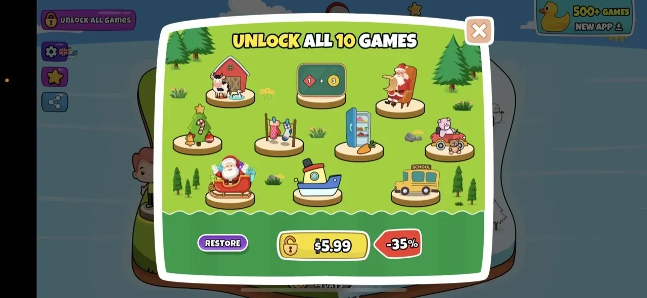 Bebi paywall screen