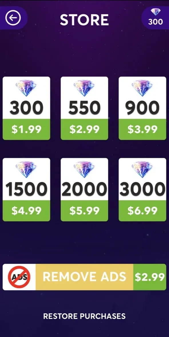 Bible Quiz Game paywall screen