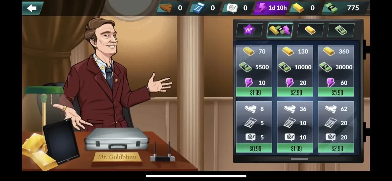 Bid Wars 2 paywall screen