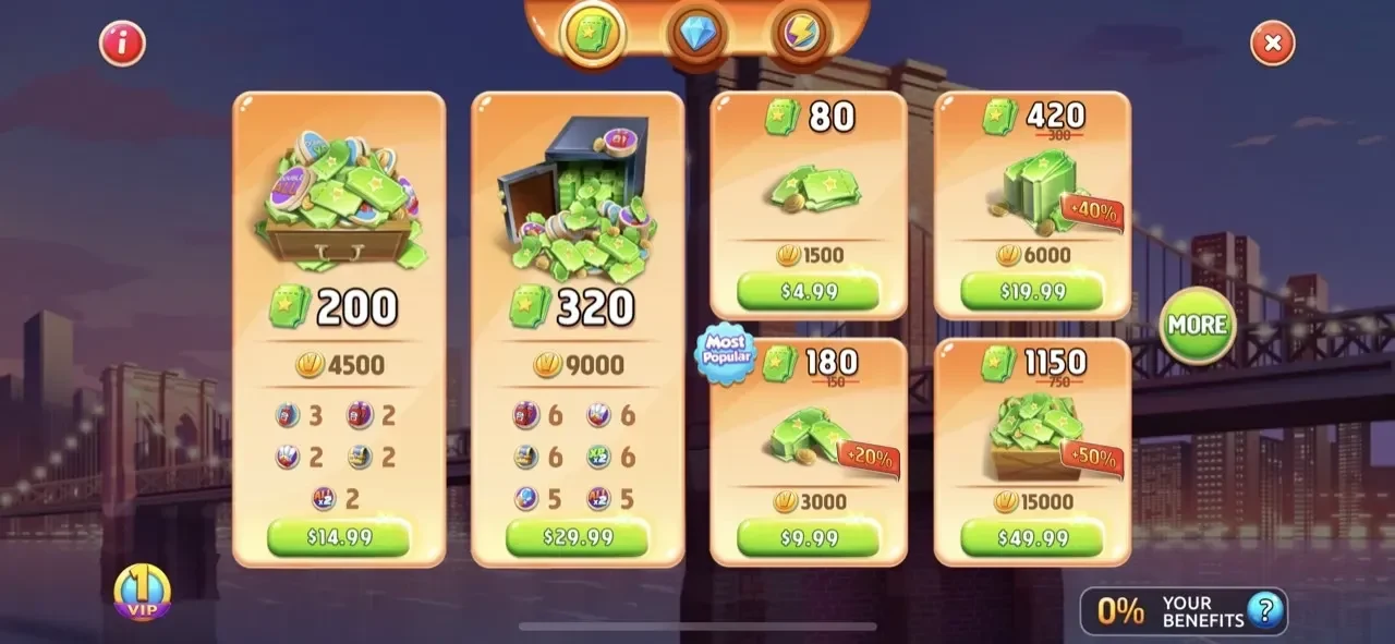 Bingo Frenzy™ paywall screen