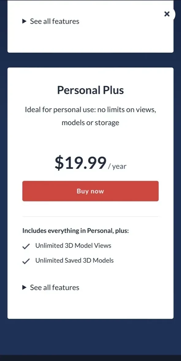 BioDigital Human paywall screen