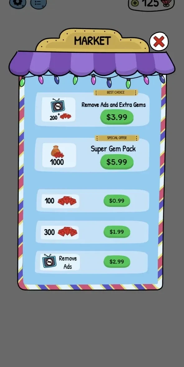 Brainstorm Test paywall screen