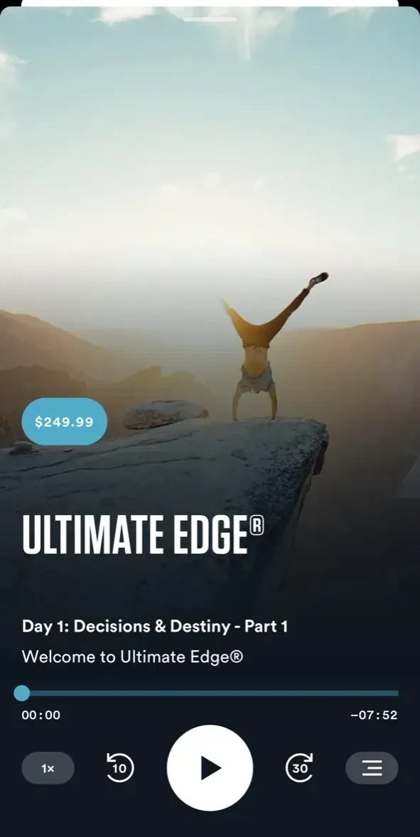 Breakthrough paywall screen