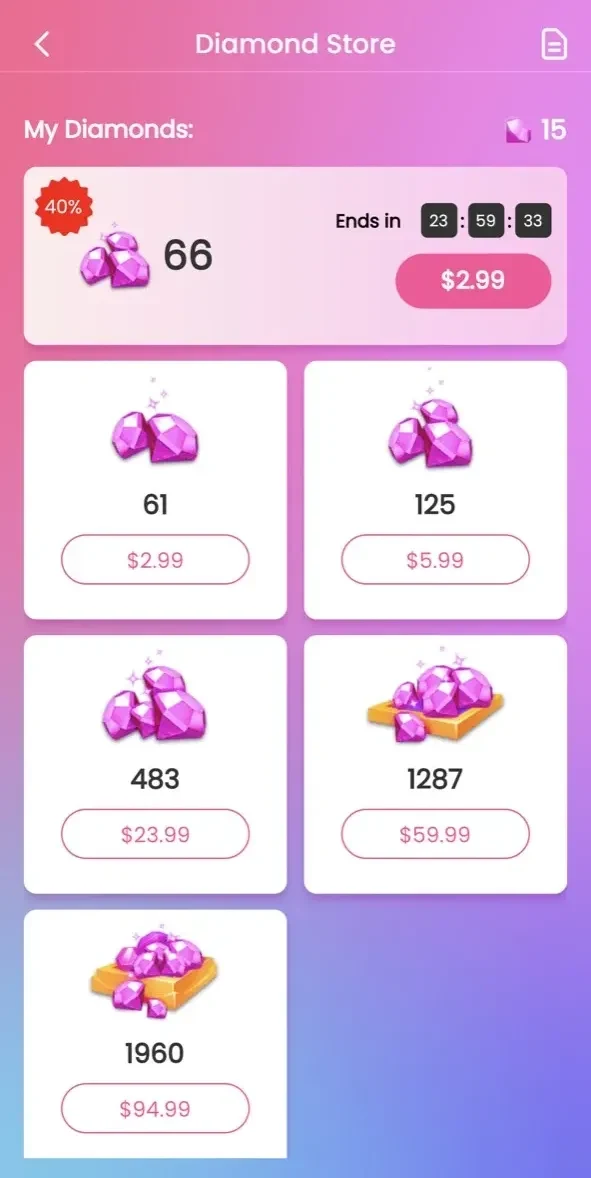Bugu paywall screen