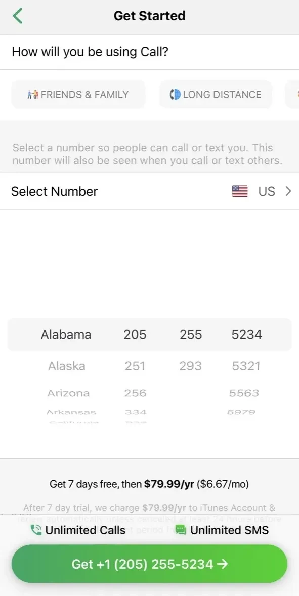 Call paywall screen