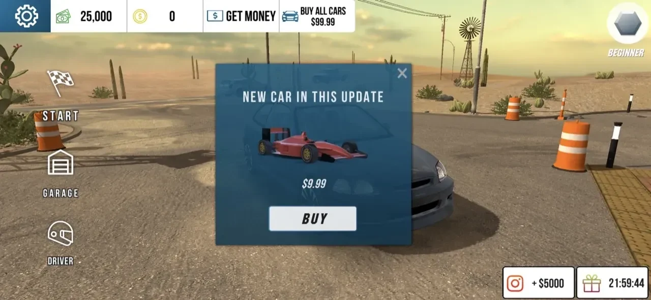 Car Parking Multiplayer paywall screen