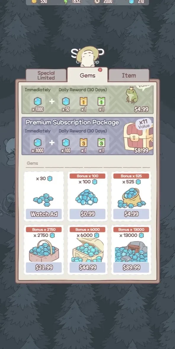 Cats paywall screen