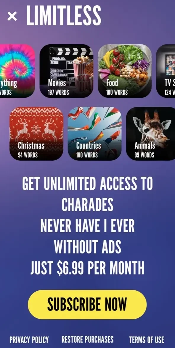 Headbands paywall screen