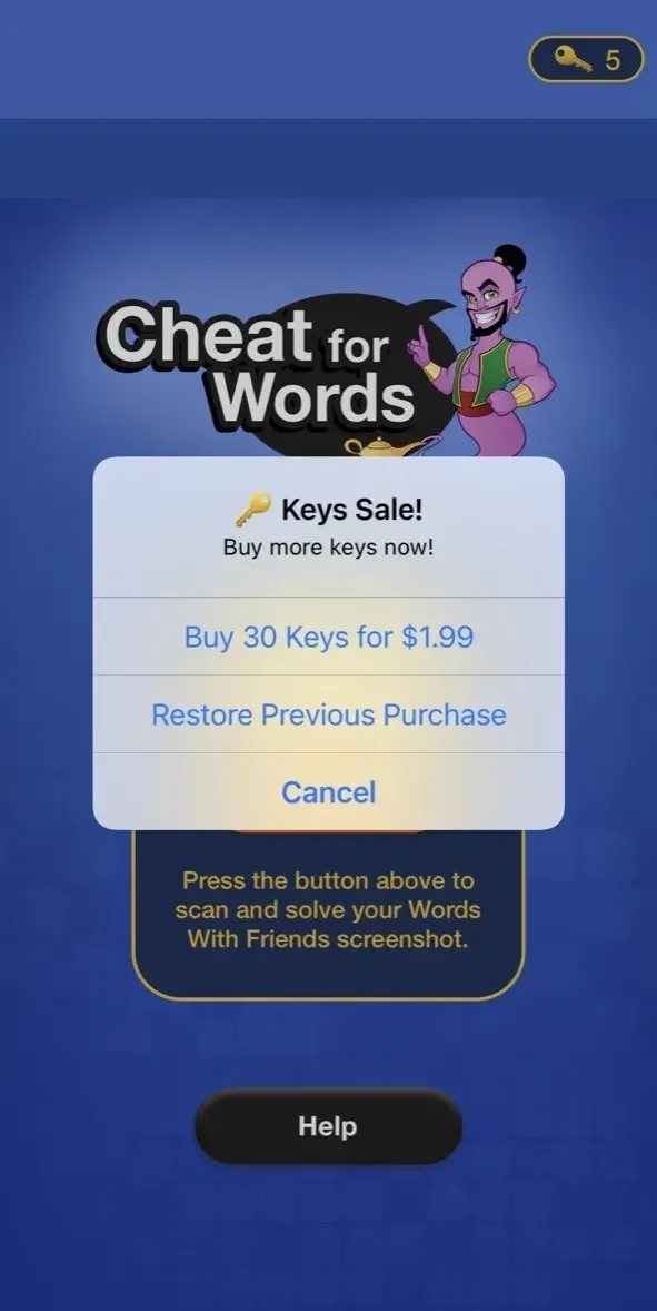 Cheat paywall screen