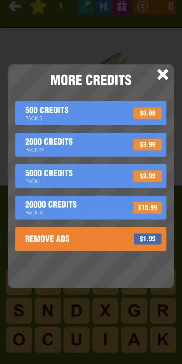 Chef Quiz paywall screen