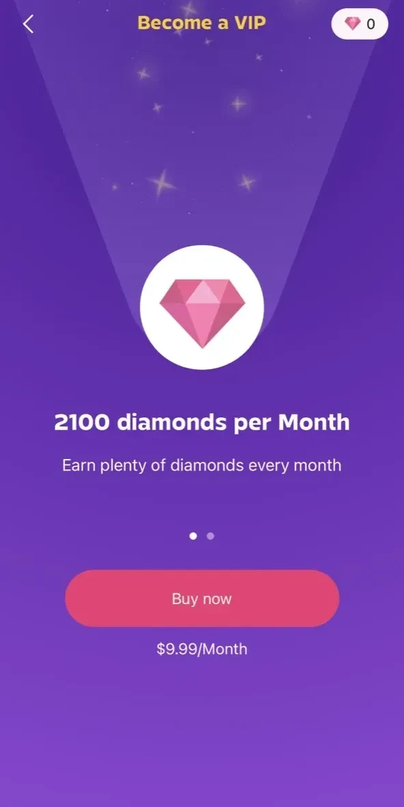 Cherry Video Chat paywall screen