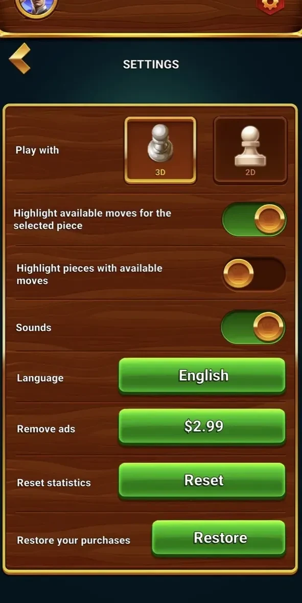 Chess paywall screen