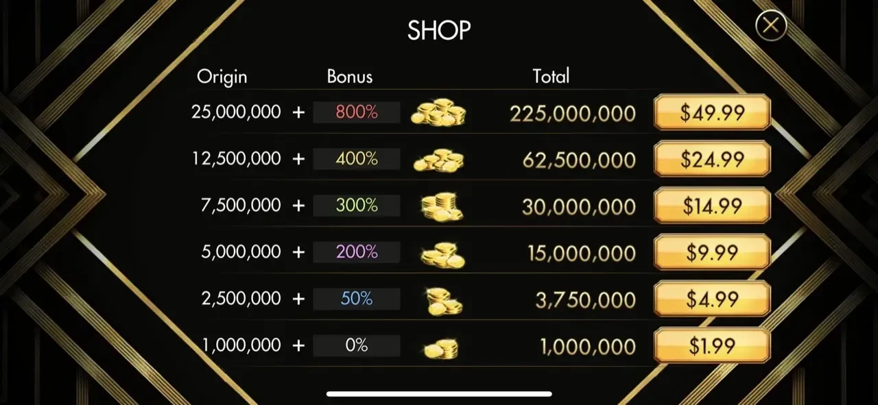 Citizen Jackpot Slots Machine paywall screen