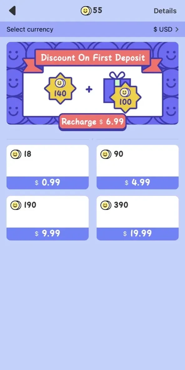 Claw Party paywall screen
