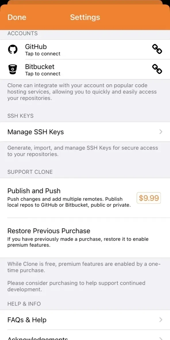 Clone paywall screen