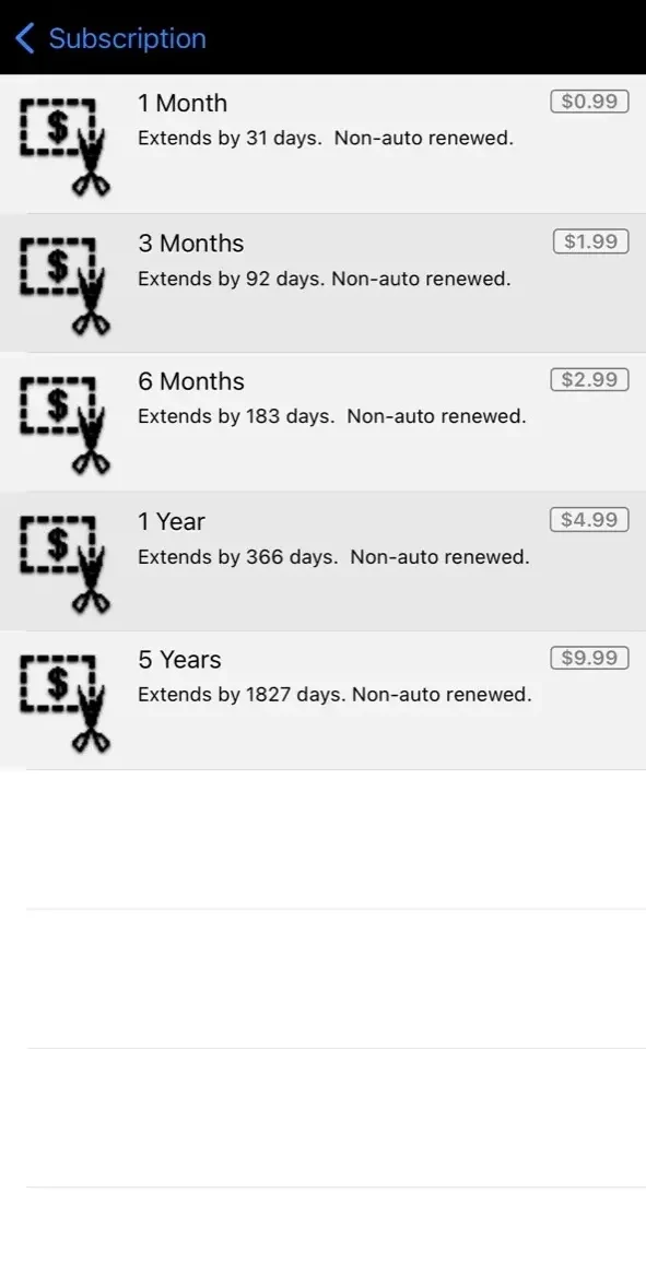 Coupon Binder paywall screen
