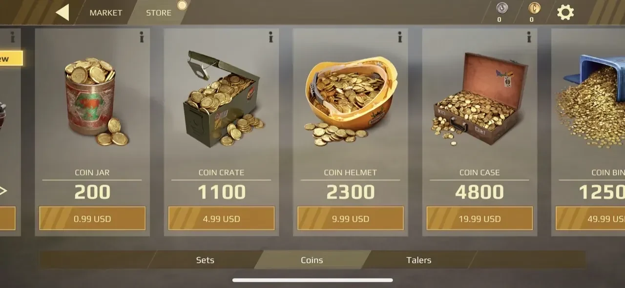 Crossout Mobile Craft War Cars paywall screen