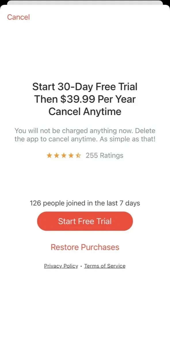 Daily Organizer+ Day Planner paywall screen