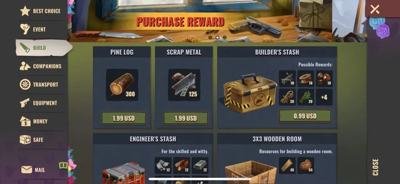 Days After paywall screen