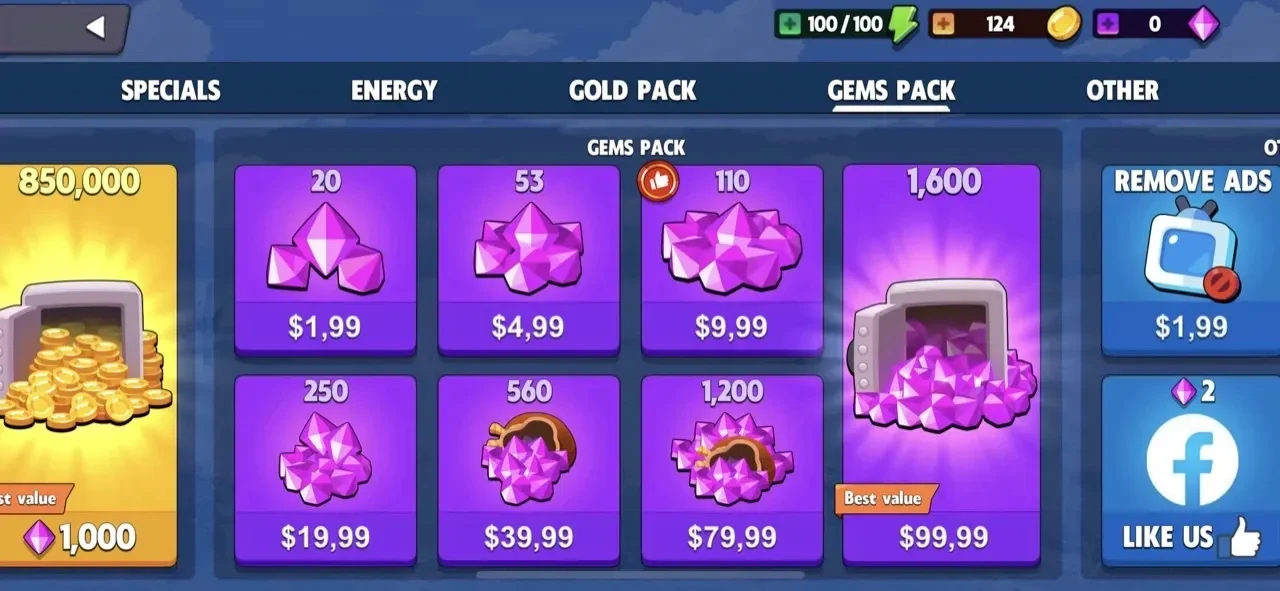 Death Worm™ paywall screen
