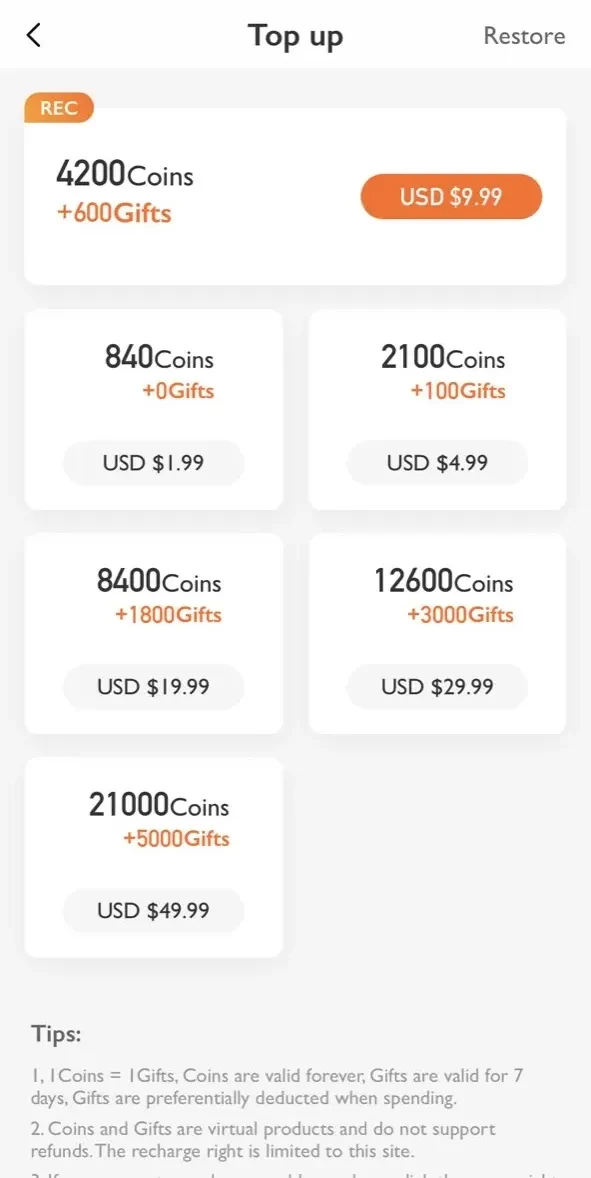 Deereader paywall screen