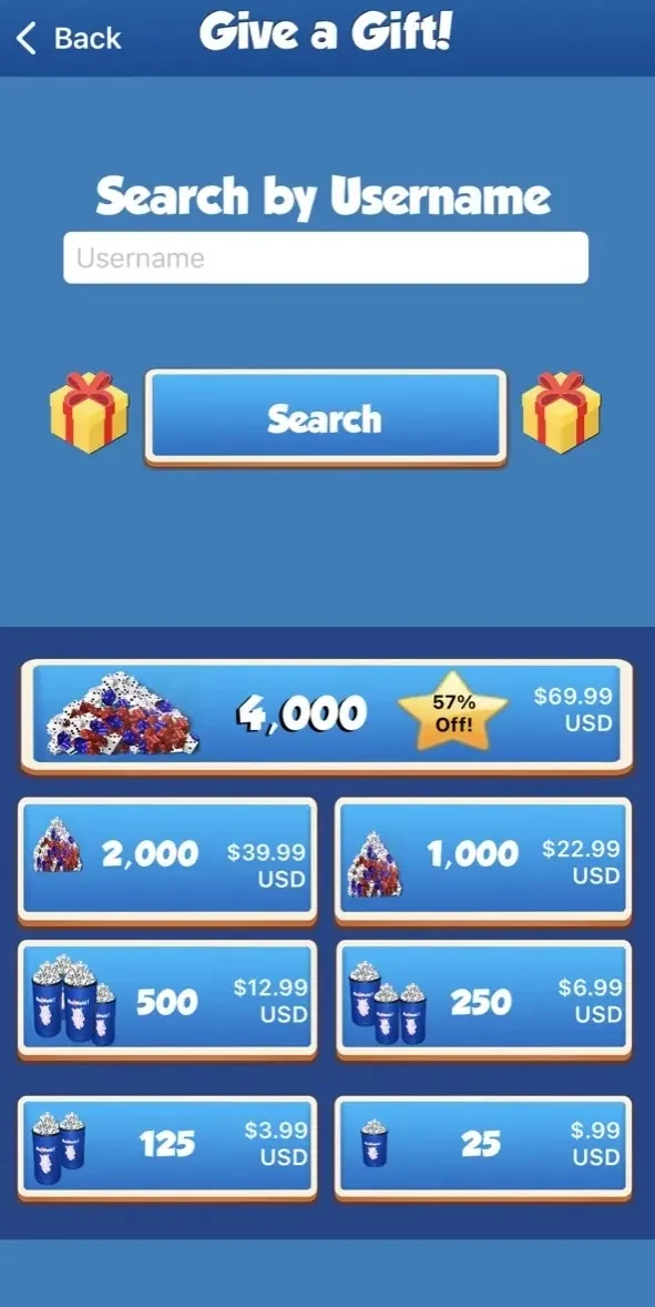 Dice World paywall screen